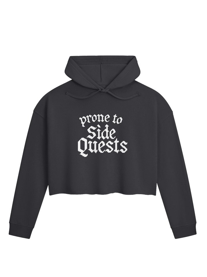 Side Quests cropped hoodie product image (1)