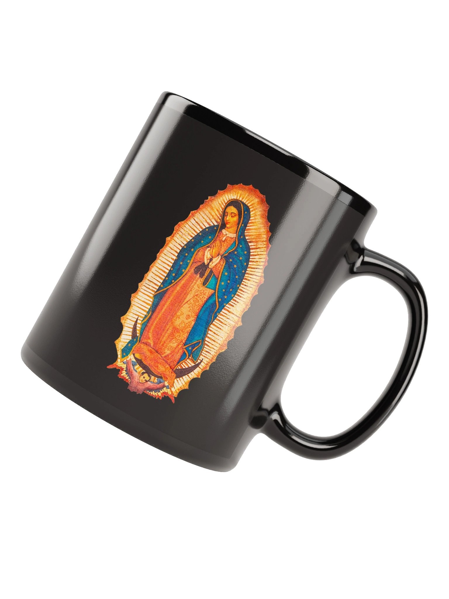 Virgen de Guadalupe - Taza Negra product image (8)