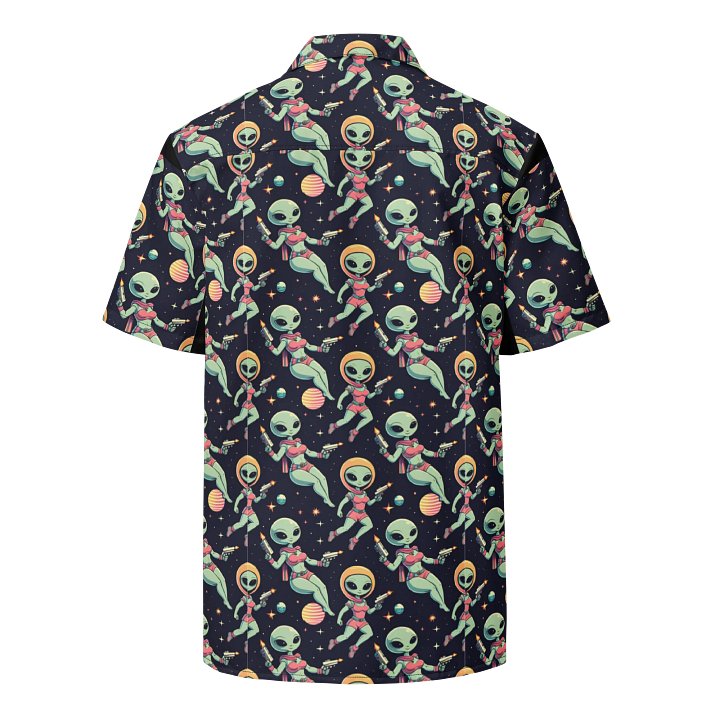 Galactic Encounter Hawaiian Shirt product image (2)