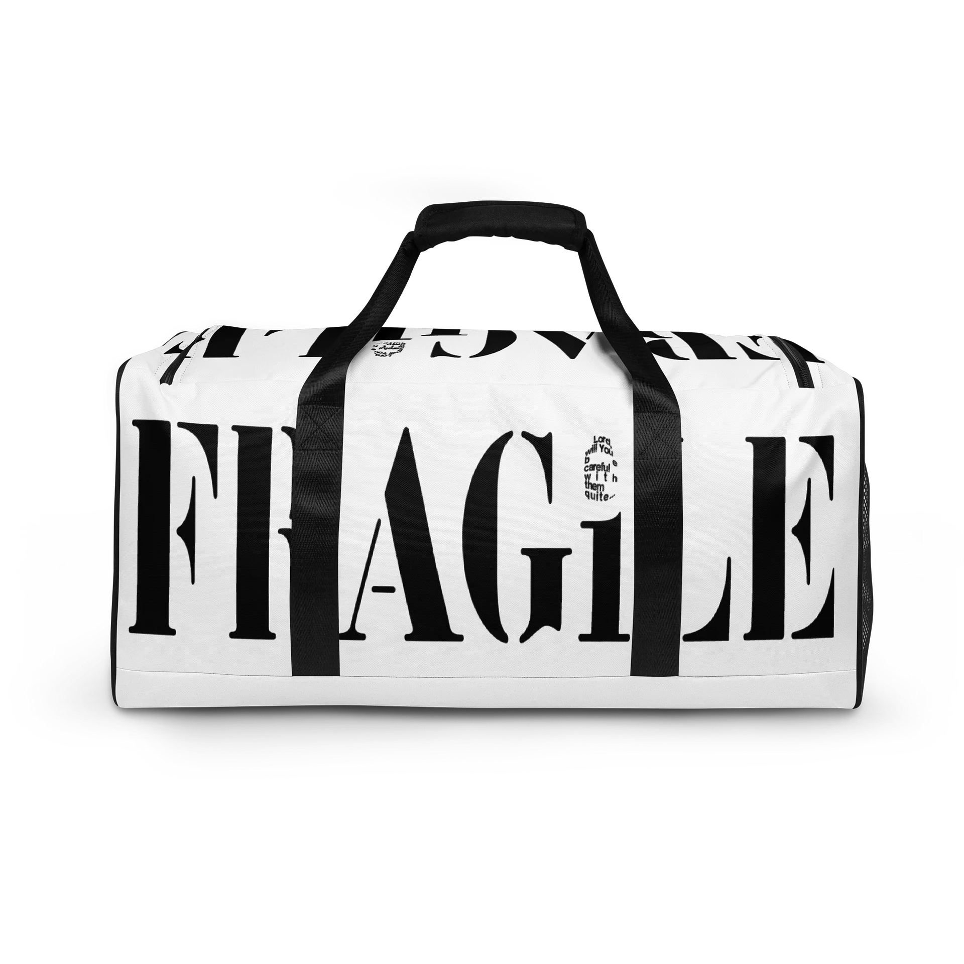FRAGiLE White Duffel Bag product image (4)