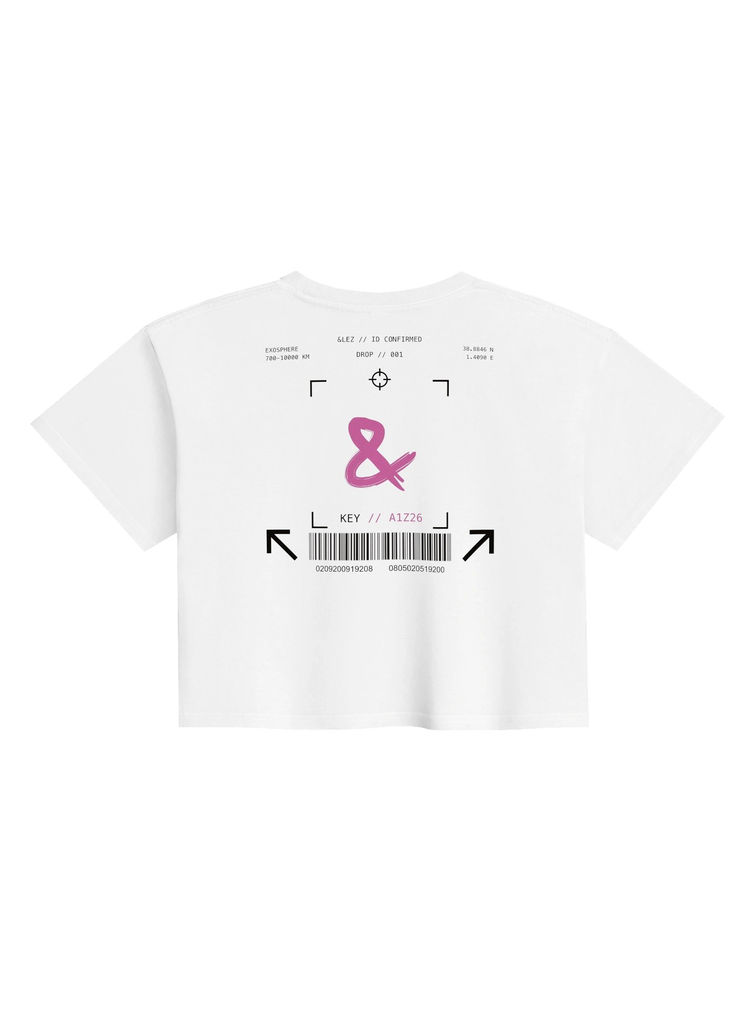 DROP // 001 // CROP-TOP // WHITE product image (2)