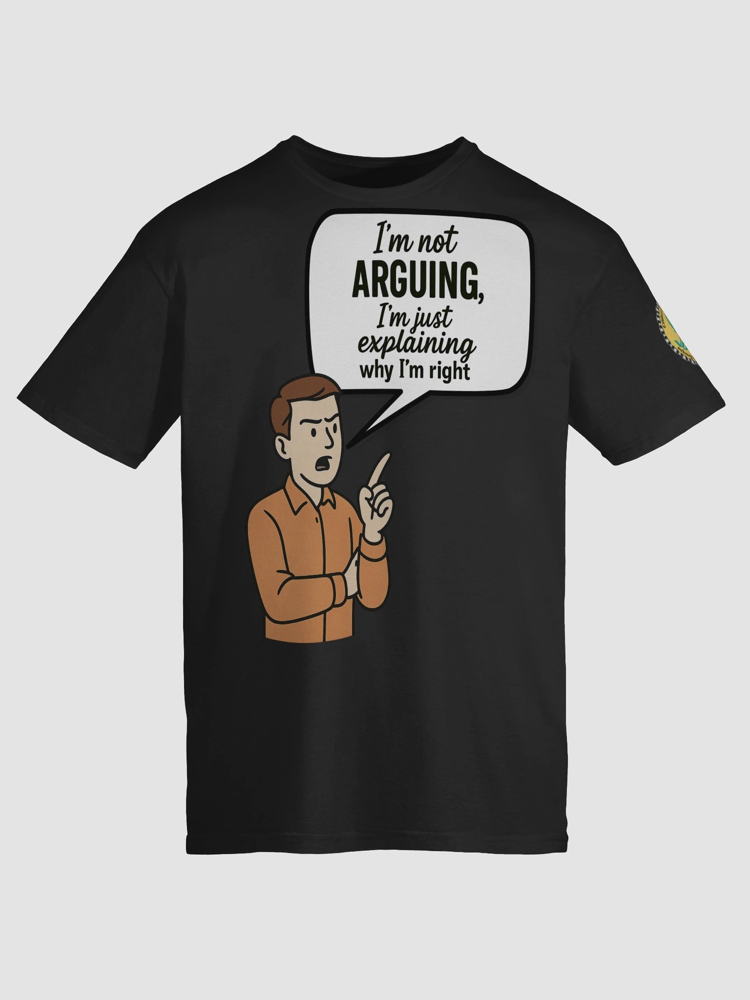 I'm not Arguing (Male) Gildan Unisex Softstyle T-Shirt Dark Colors product image (115)