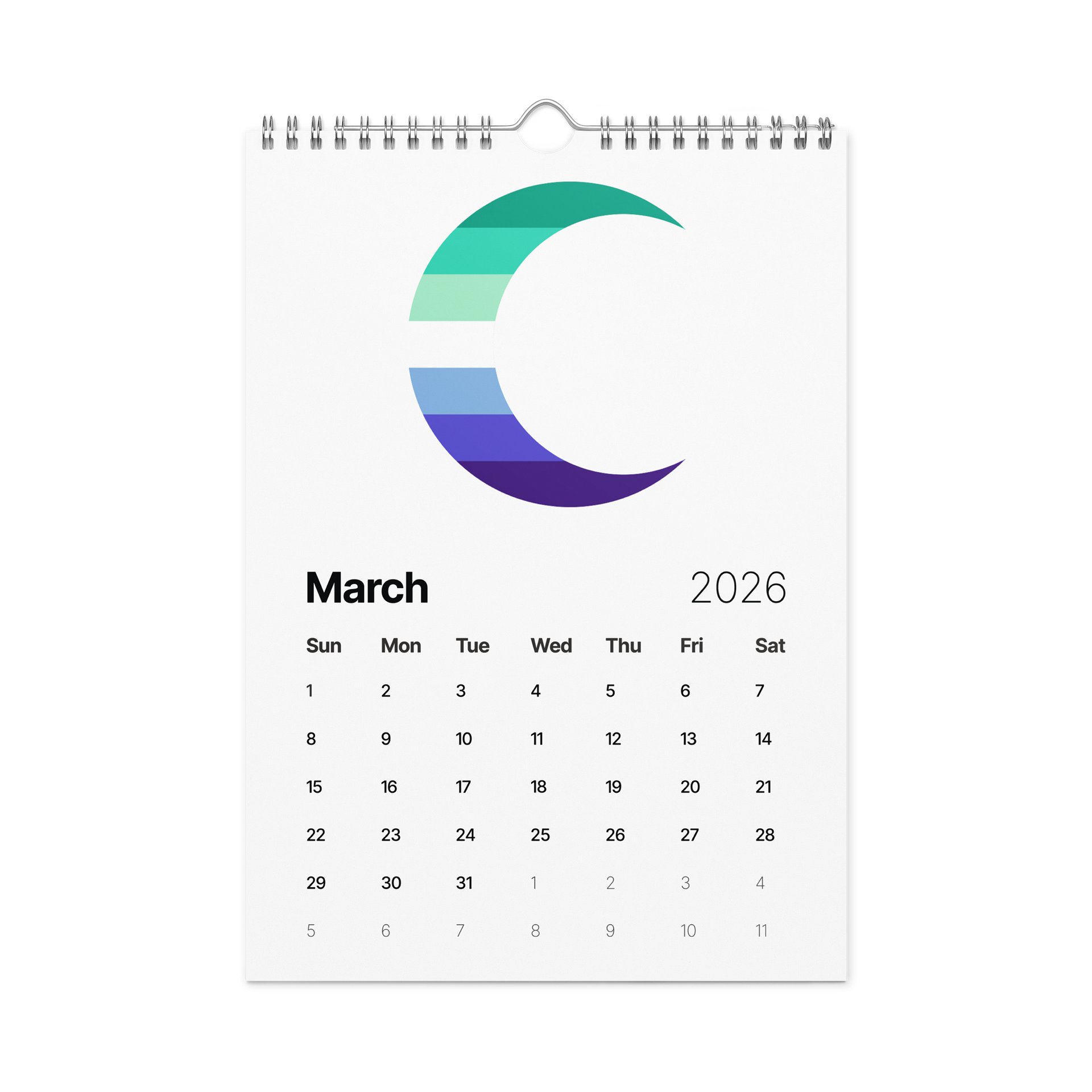 Celestial 2026: Customizable Wall Calendar product image (8)