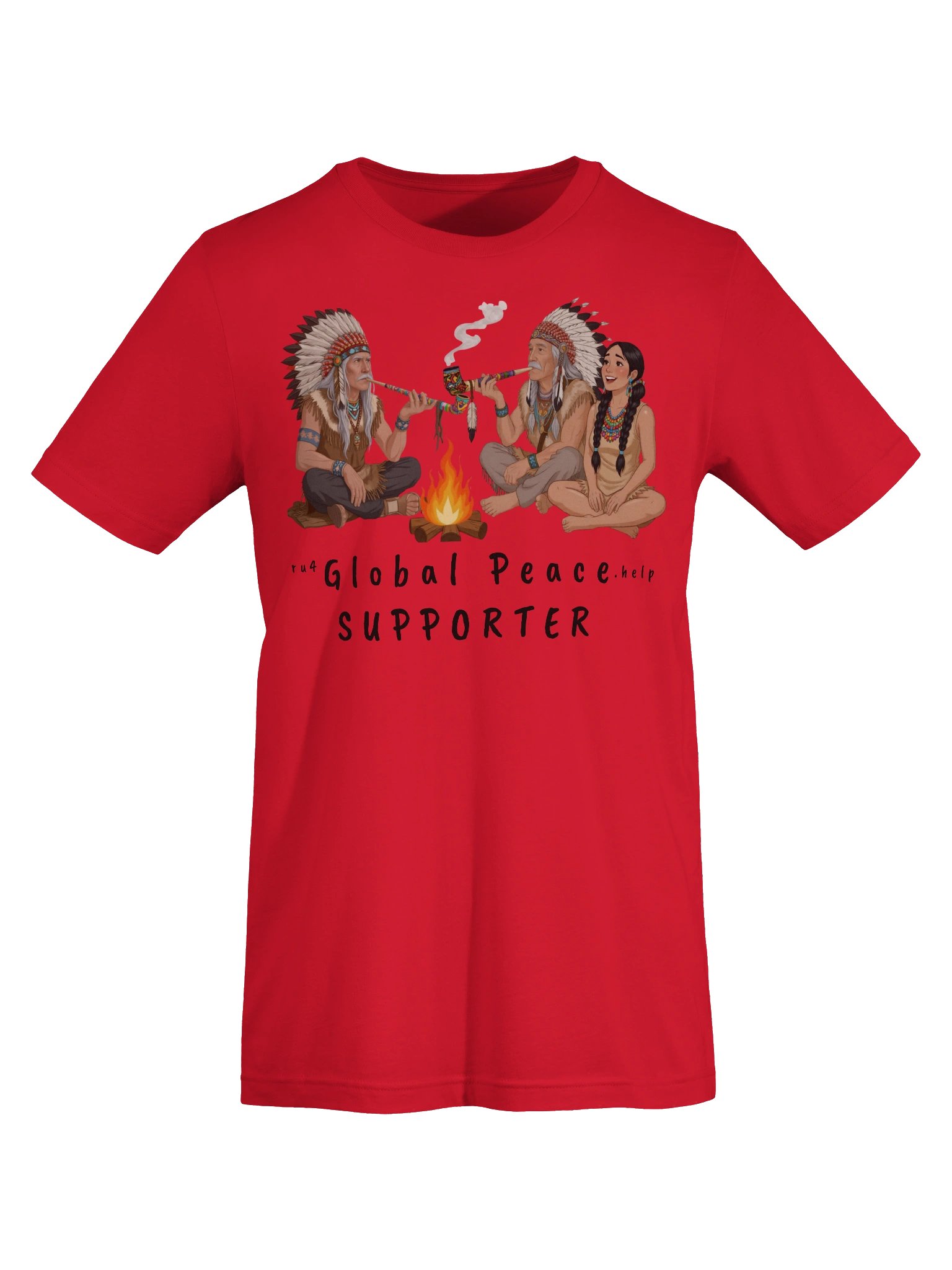 Global Peace pipes T-Shirt product image (7)