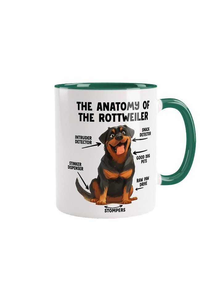 Rottweiler Anatomy Ceramic Mug product image (5)