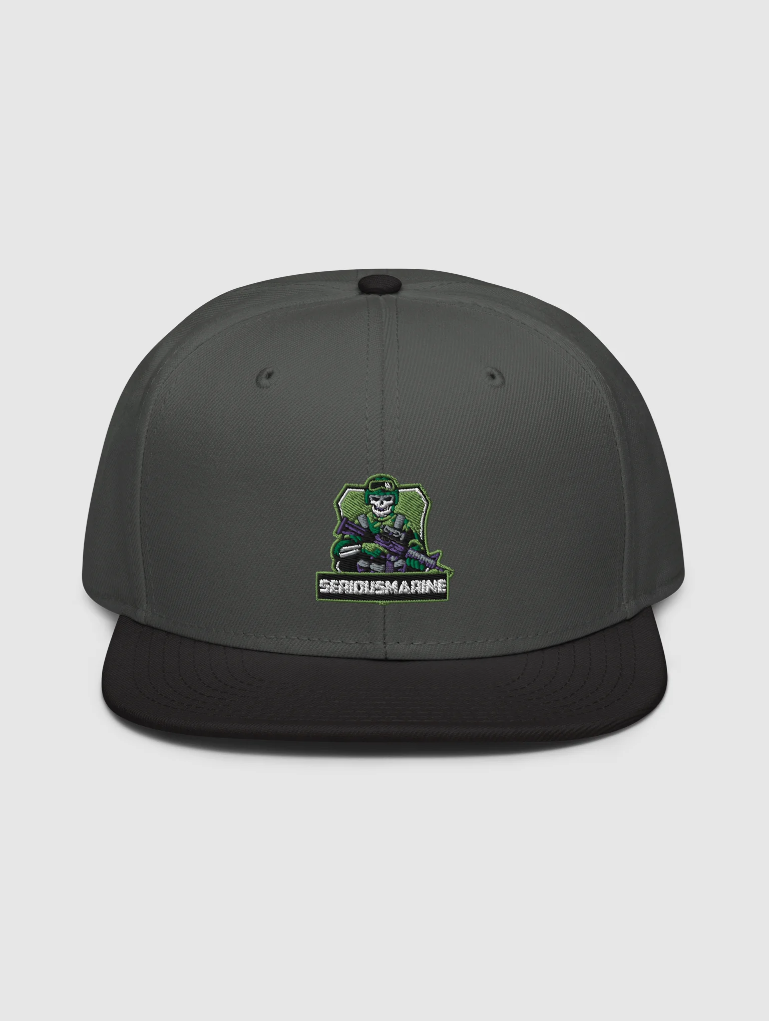 [SeriousMarine] Snapback Grey product image (1)