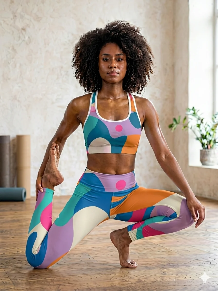 „Creative Energy“ – High-Comfort Top für Workout & Yoga product image (2)