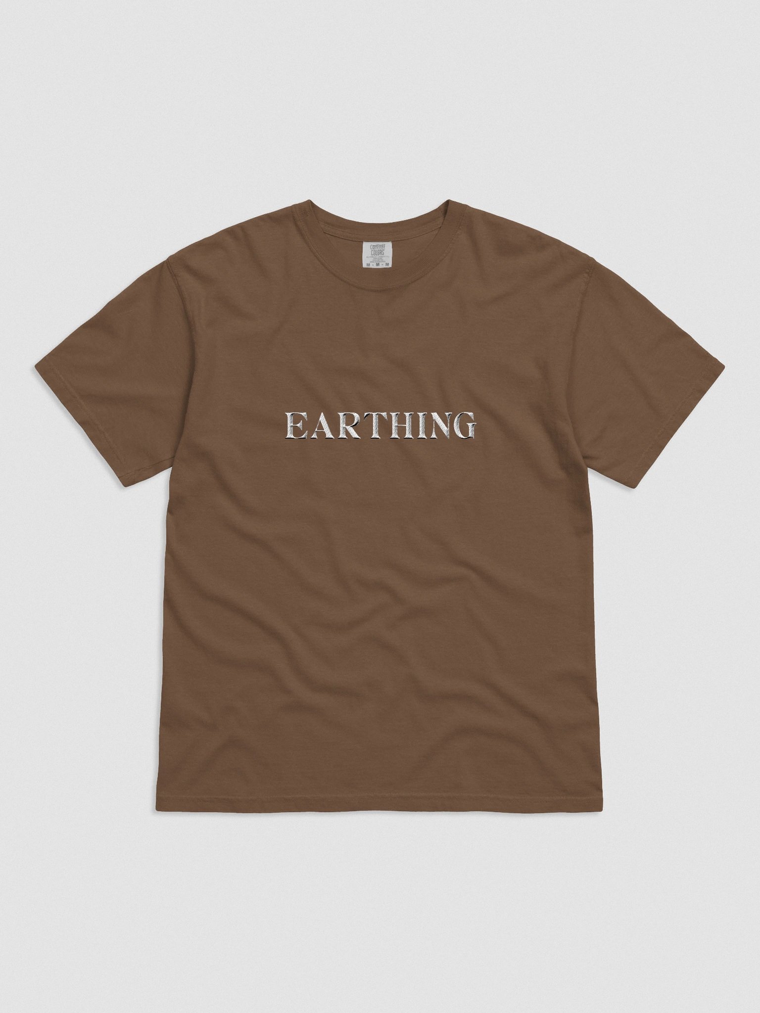Embroidered Earthing Unisex Tee product image (1)