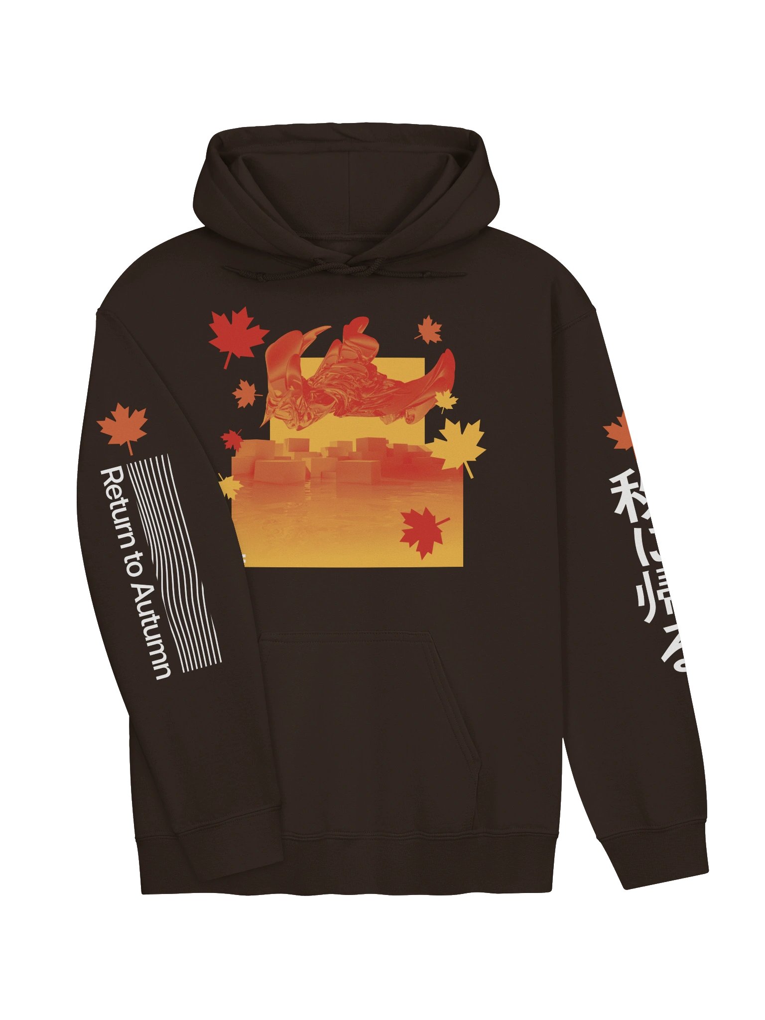 秋に帰る Return to Autumn Hoodie product image (3)