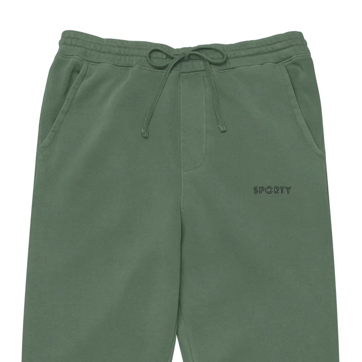 SPORTY Pigment Dyed Joggers product image (2)