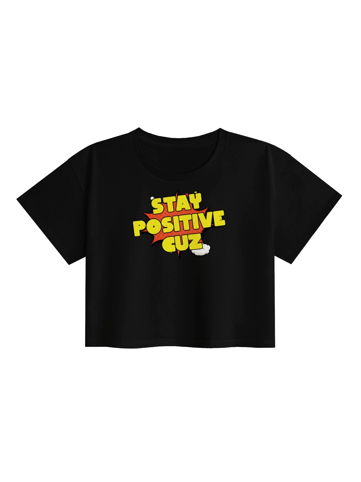 Stay Positive Crop Top product image (5)