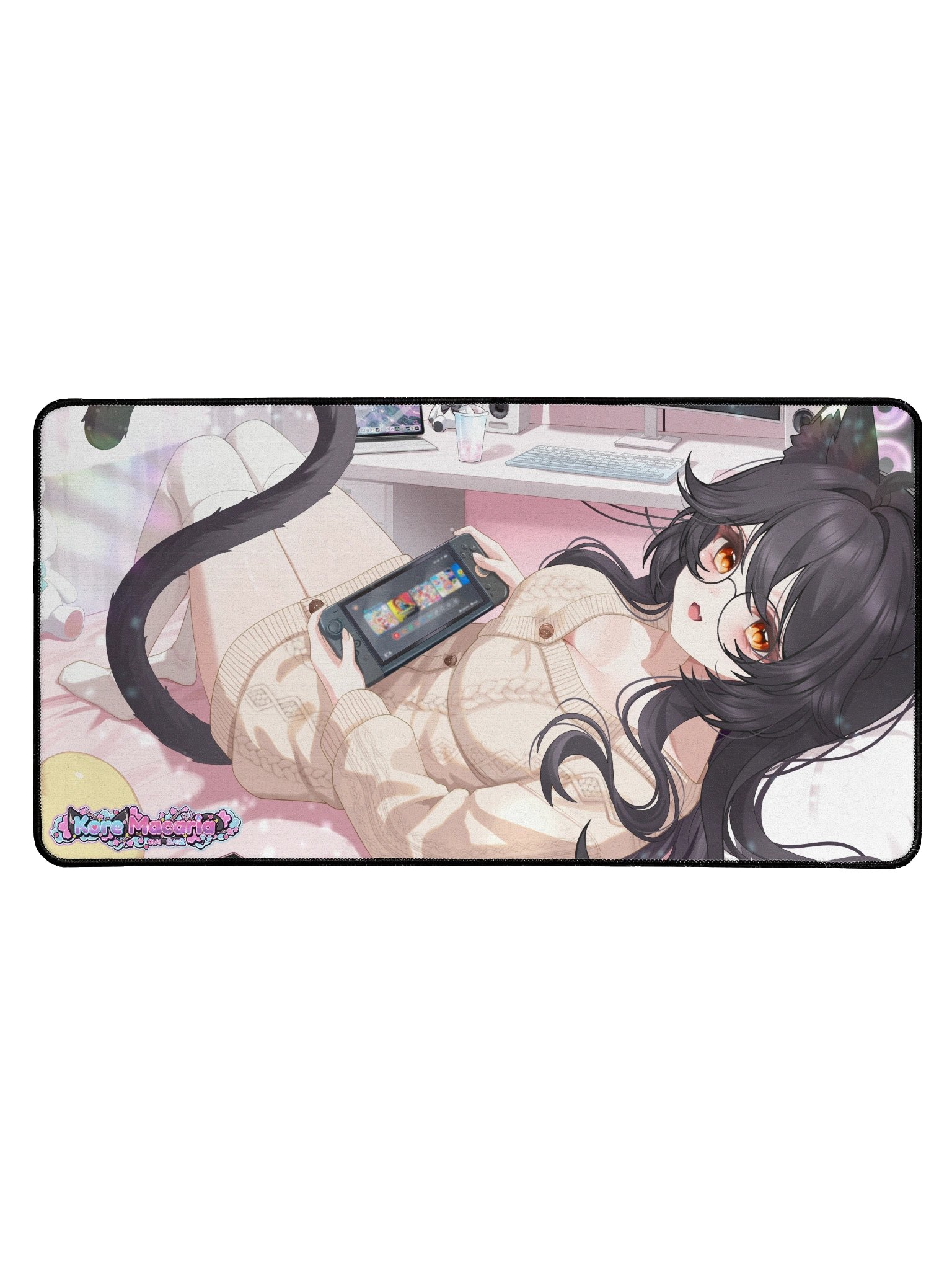 Sweater Desk Mat (White) product image (1)