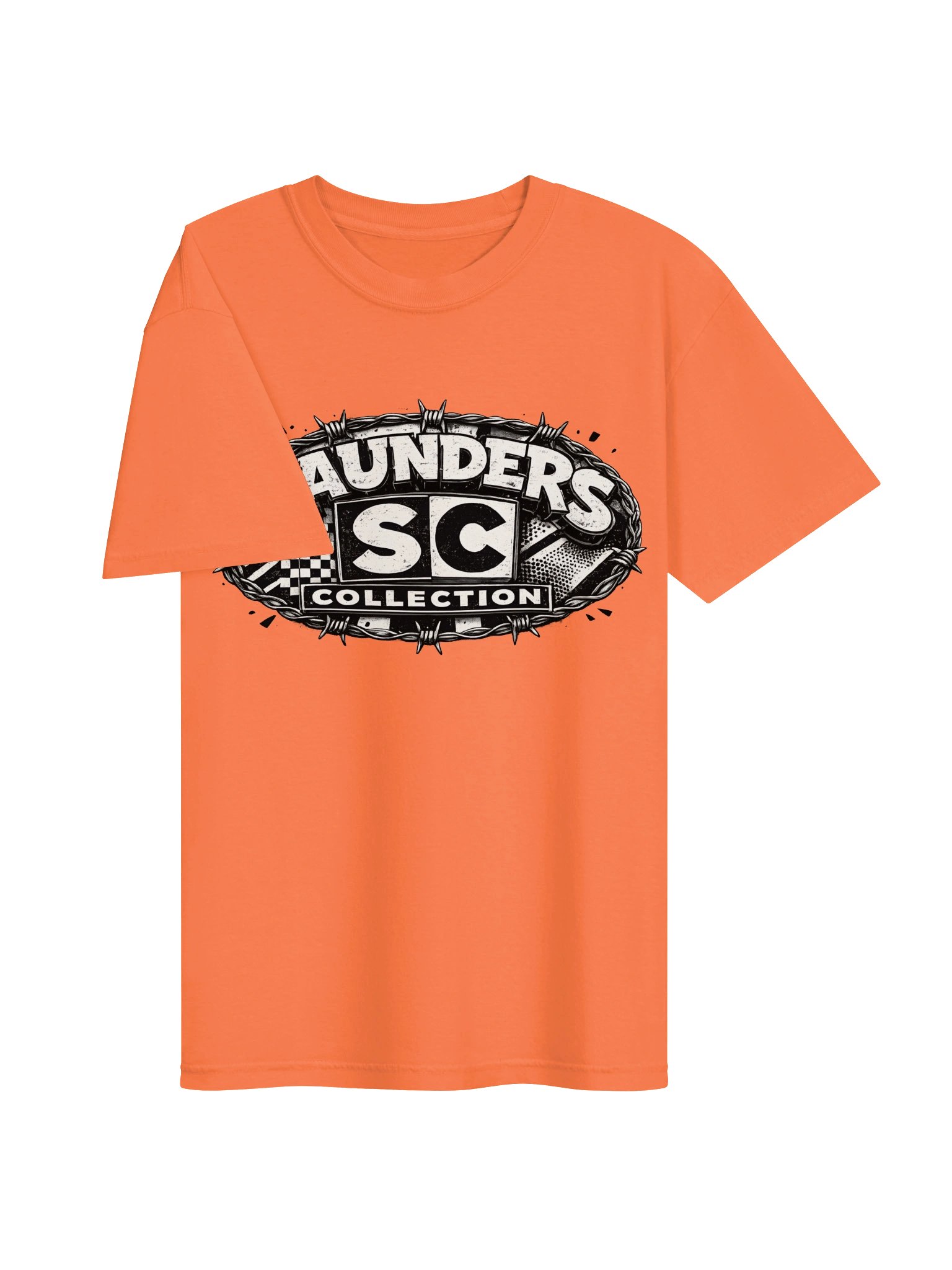 Saunders SC Barbed Wire Logo Tee product image (59)