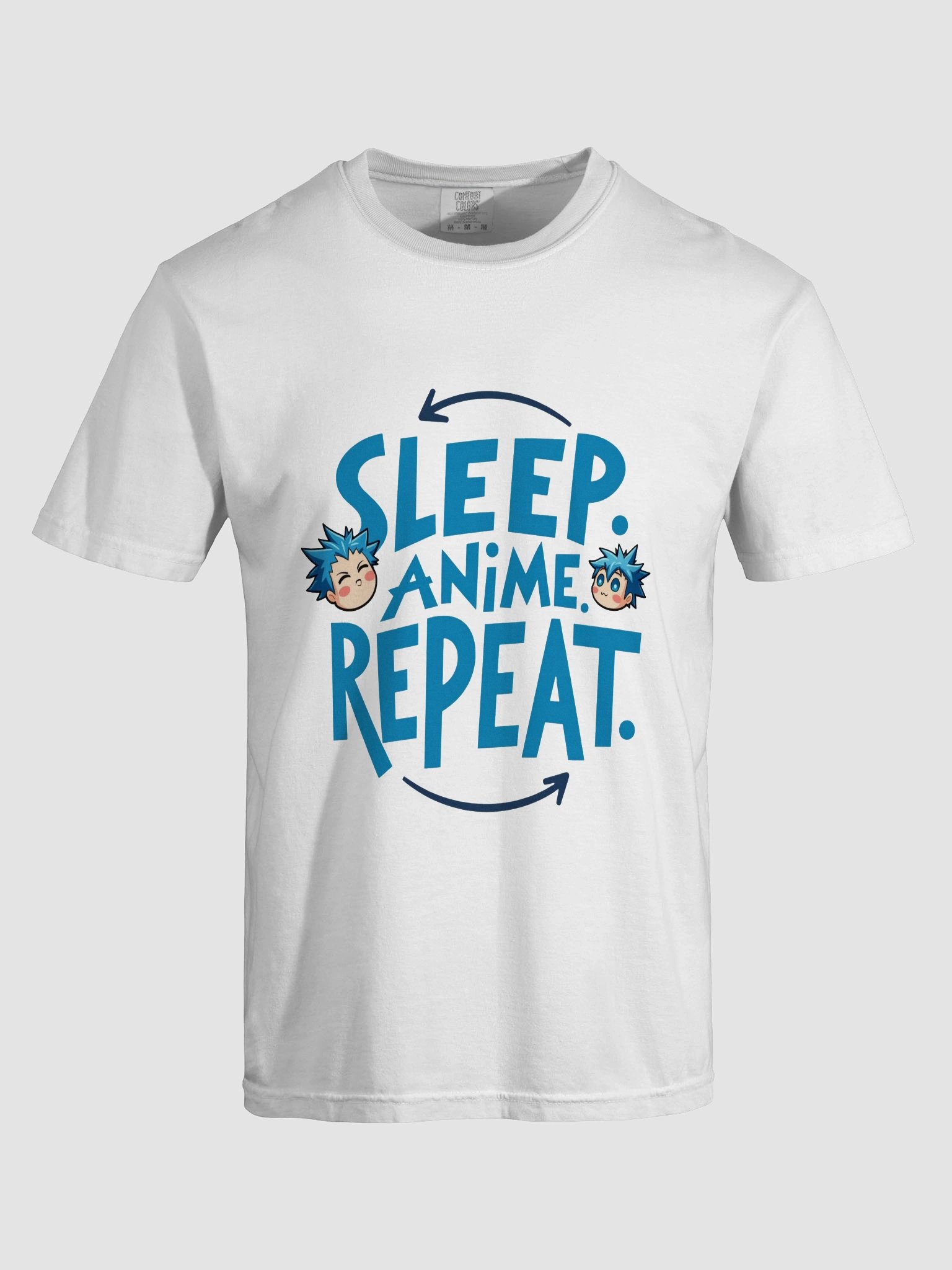 Sleep. Anime. Repeat. T-shirt. product image (5)