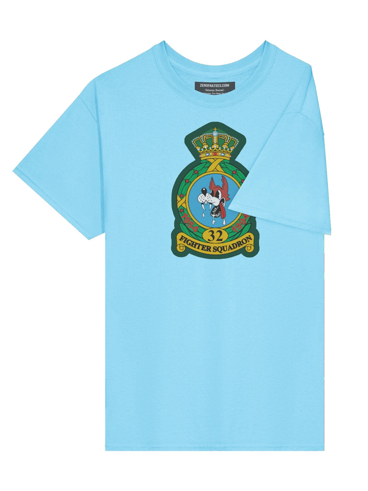 32nd Tactical Fighter Squadron Heavyweight T-Shirt product image (3)