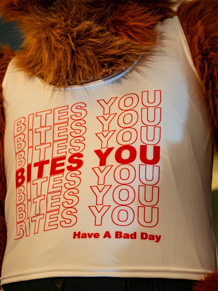 Bites You Bites You Bites You Crop Tank Top product image (2)