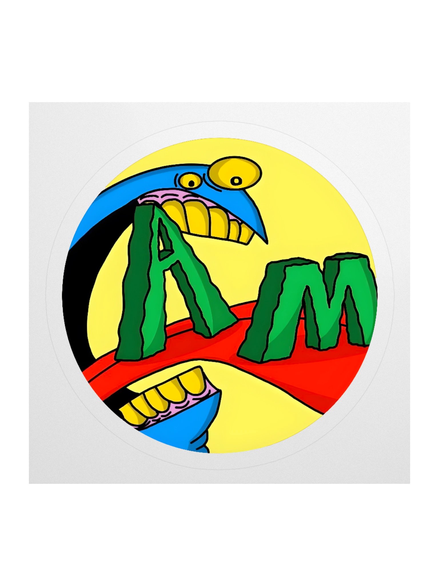 Alpha Mansion Logo Sticker product image (1)