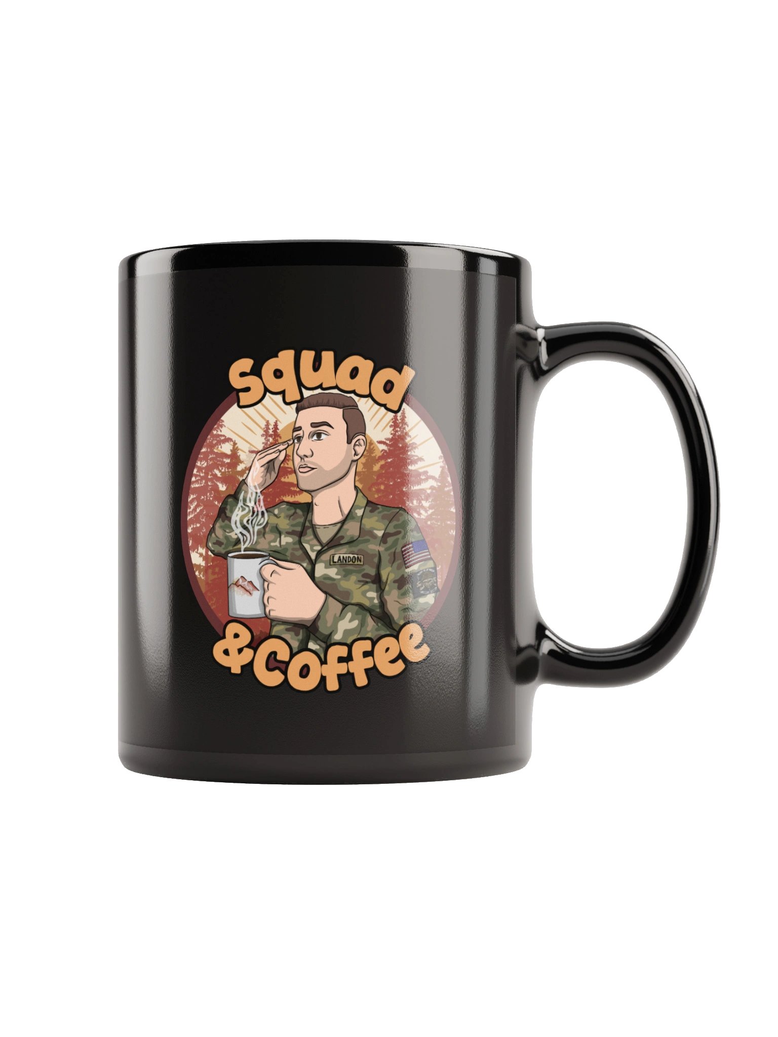 Squad and Coffee Mug (Black) product image (3)
