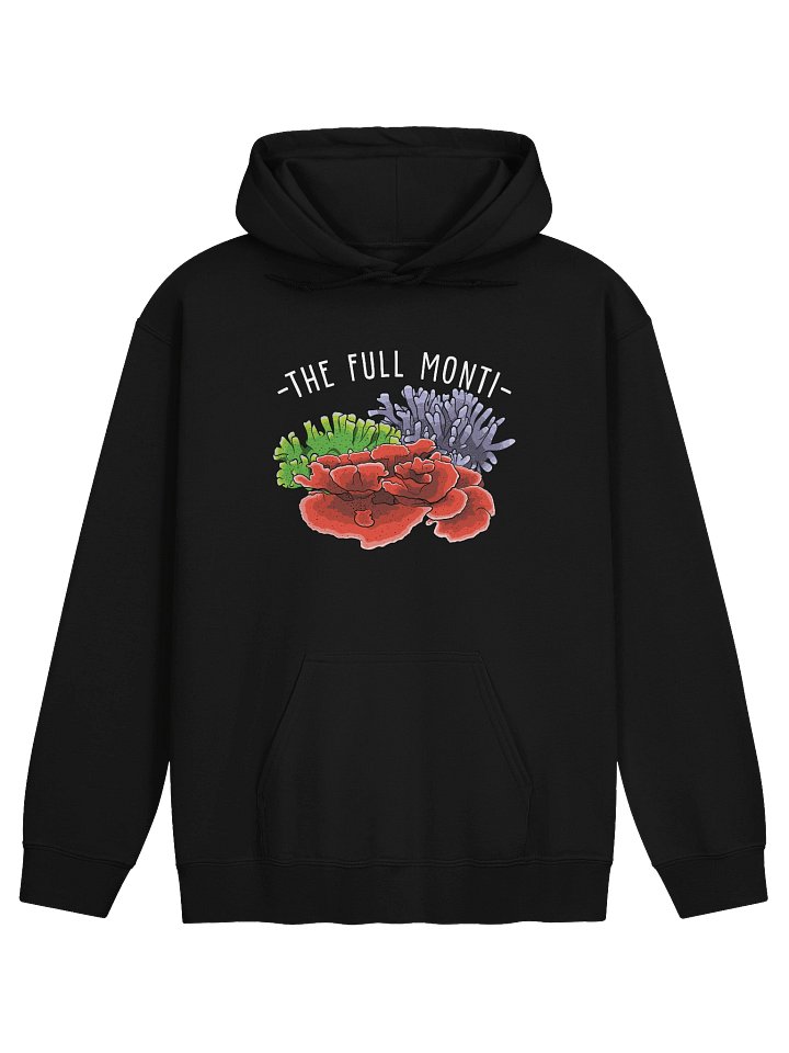 The Full Monti Montipora Corals Hoodie for Reef Aquarium Lovers product image (2)