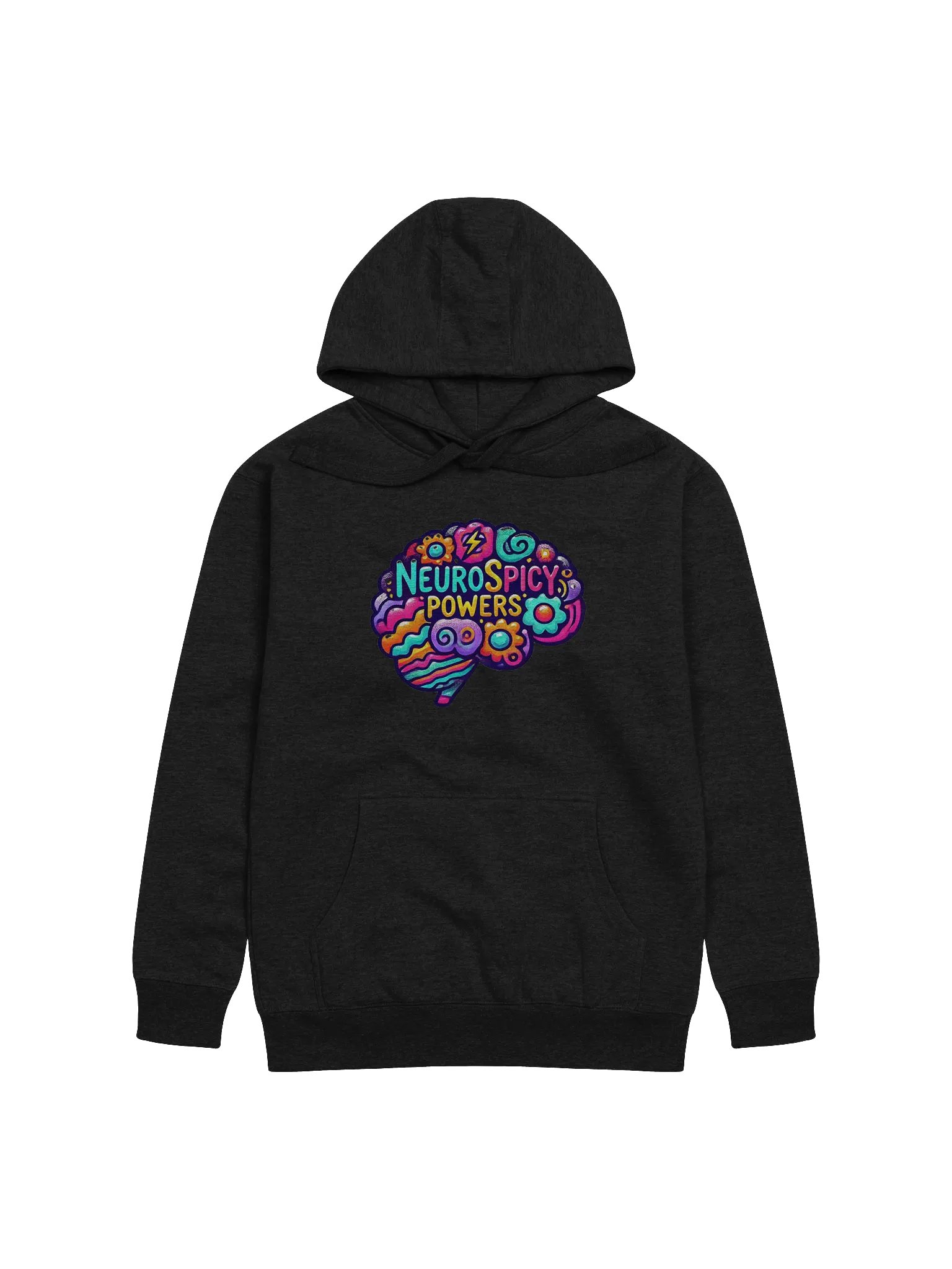 Neurospicy Powers Hoodie product image (2)