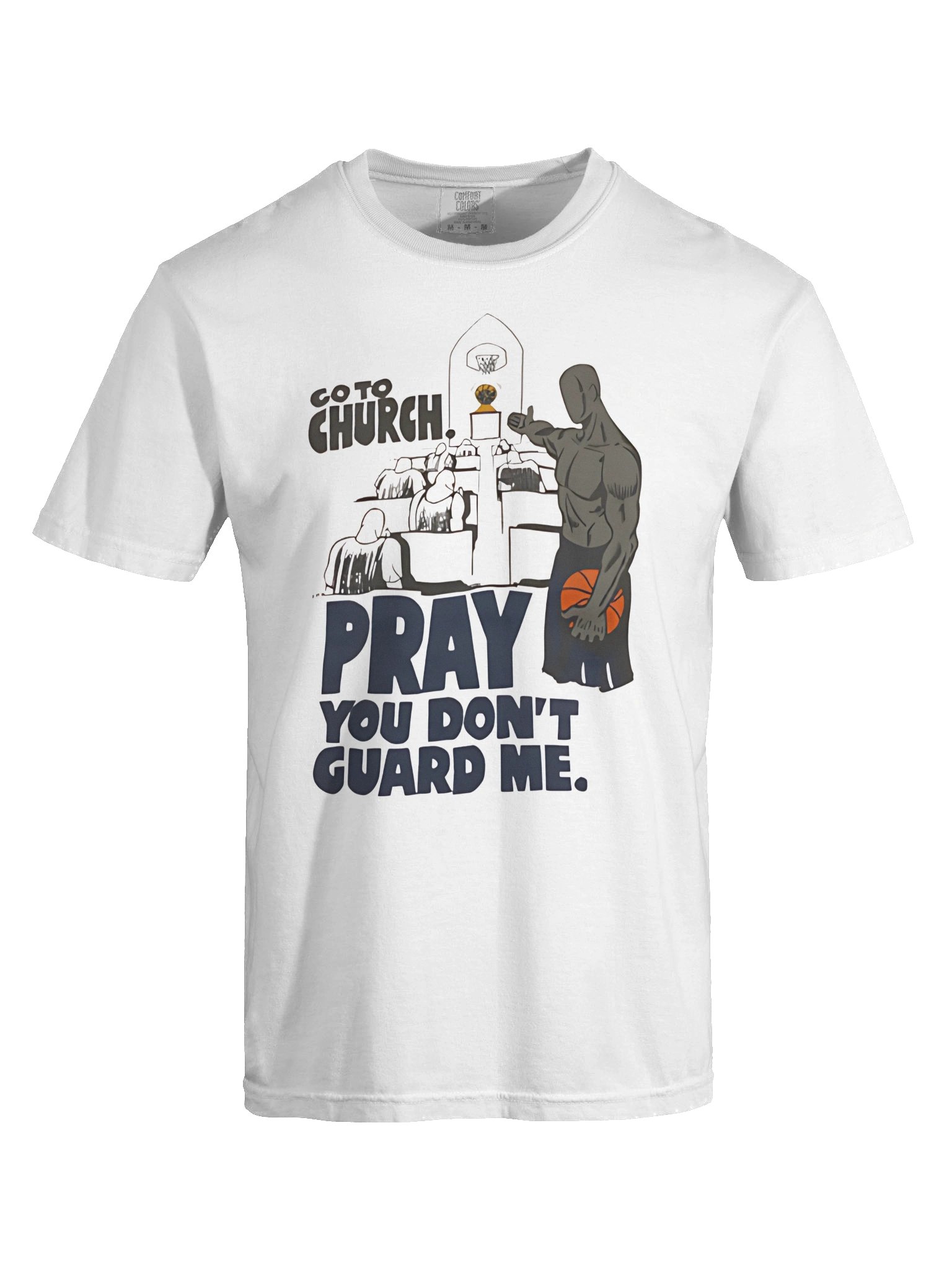 And1 Go To Church Pray You Don’t Guard Me T-Shirt product image (4)