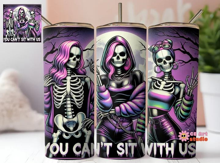 Funny Halloween Tumbler Wrap PNG product image (1)