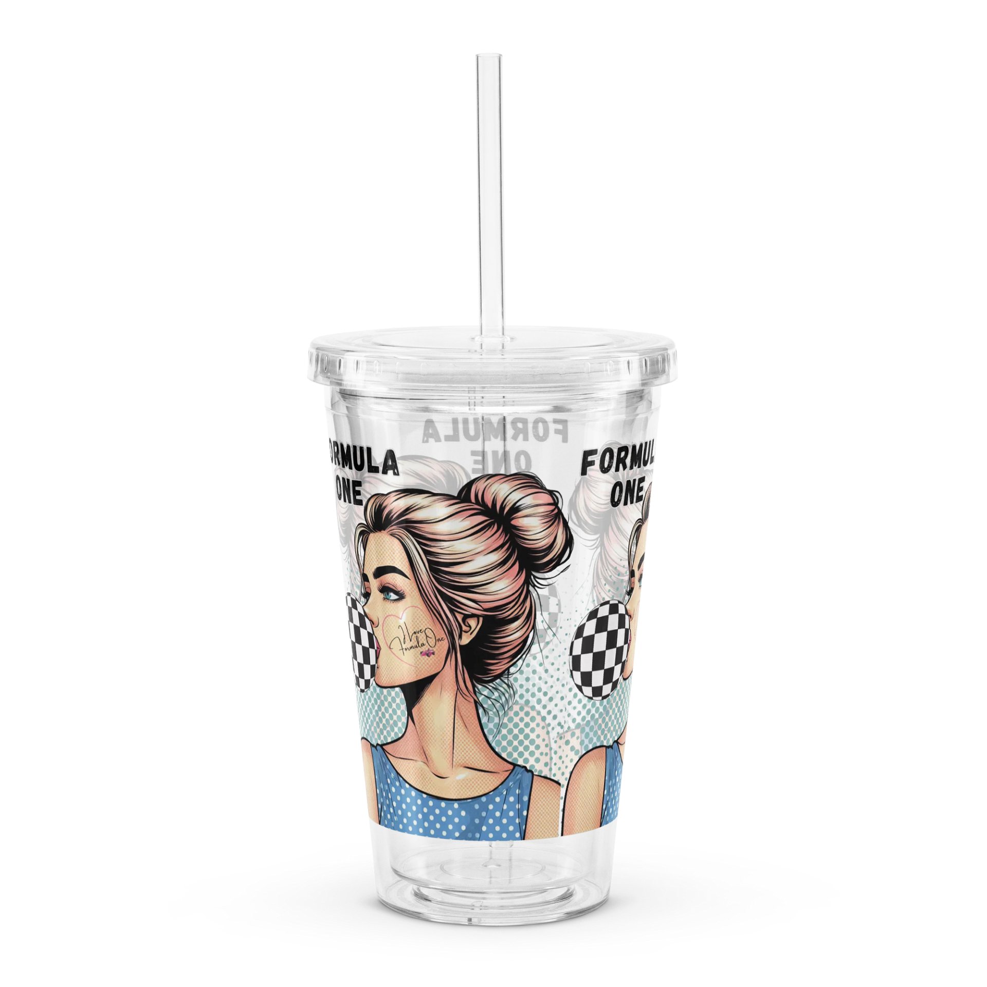 Checkered Chic Double Wall Tumbler product image (4)