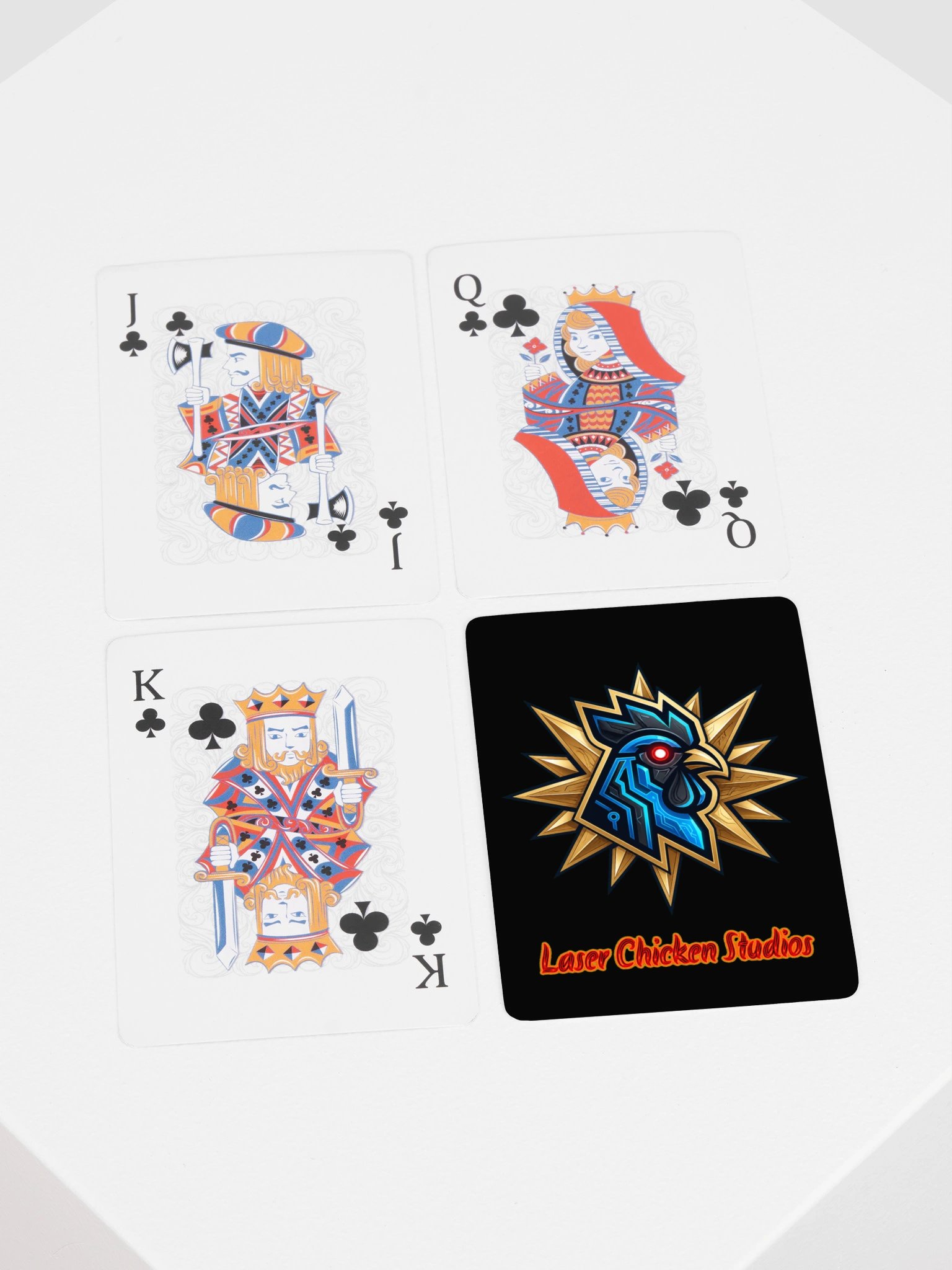 Laser Chicken Studios Poker Playing Cards product image (3)