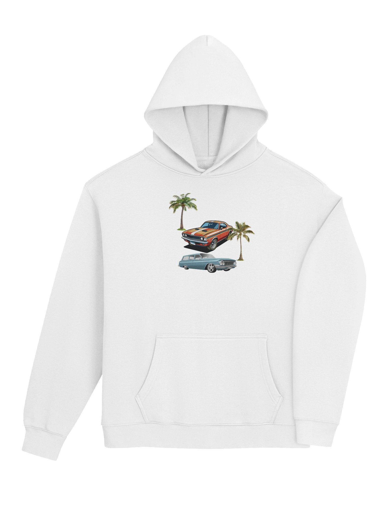 Cool Palm Trees White HD product image (4)
