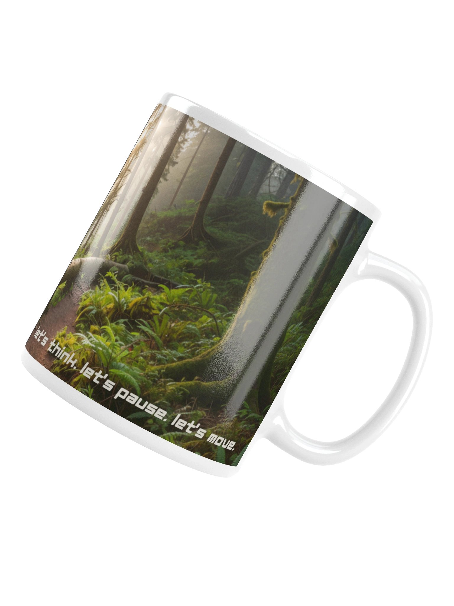 Let’s Think. Let’s Pause. Let’s Move. Momentum Mug product image (1)