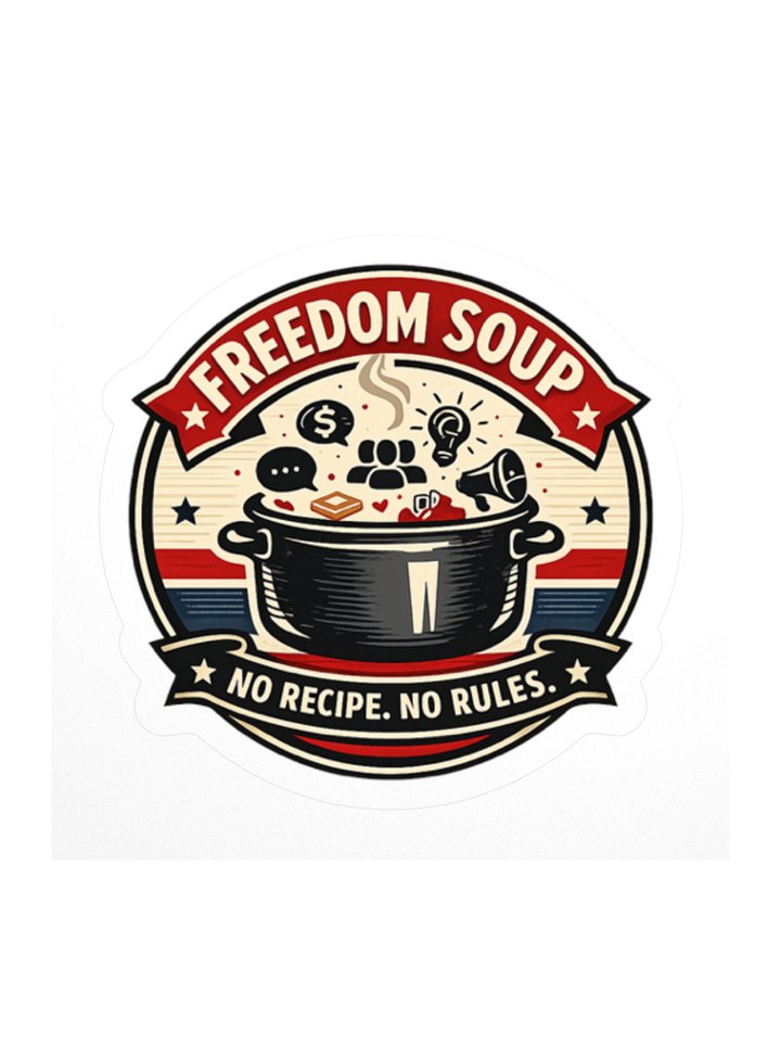 Freedom Soup Sticker product image (3)