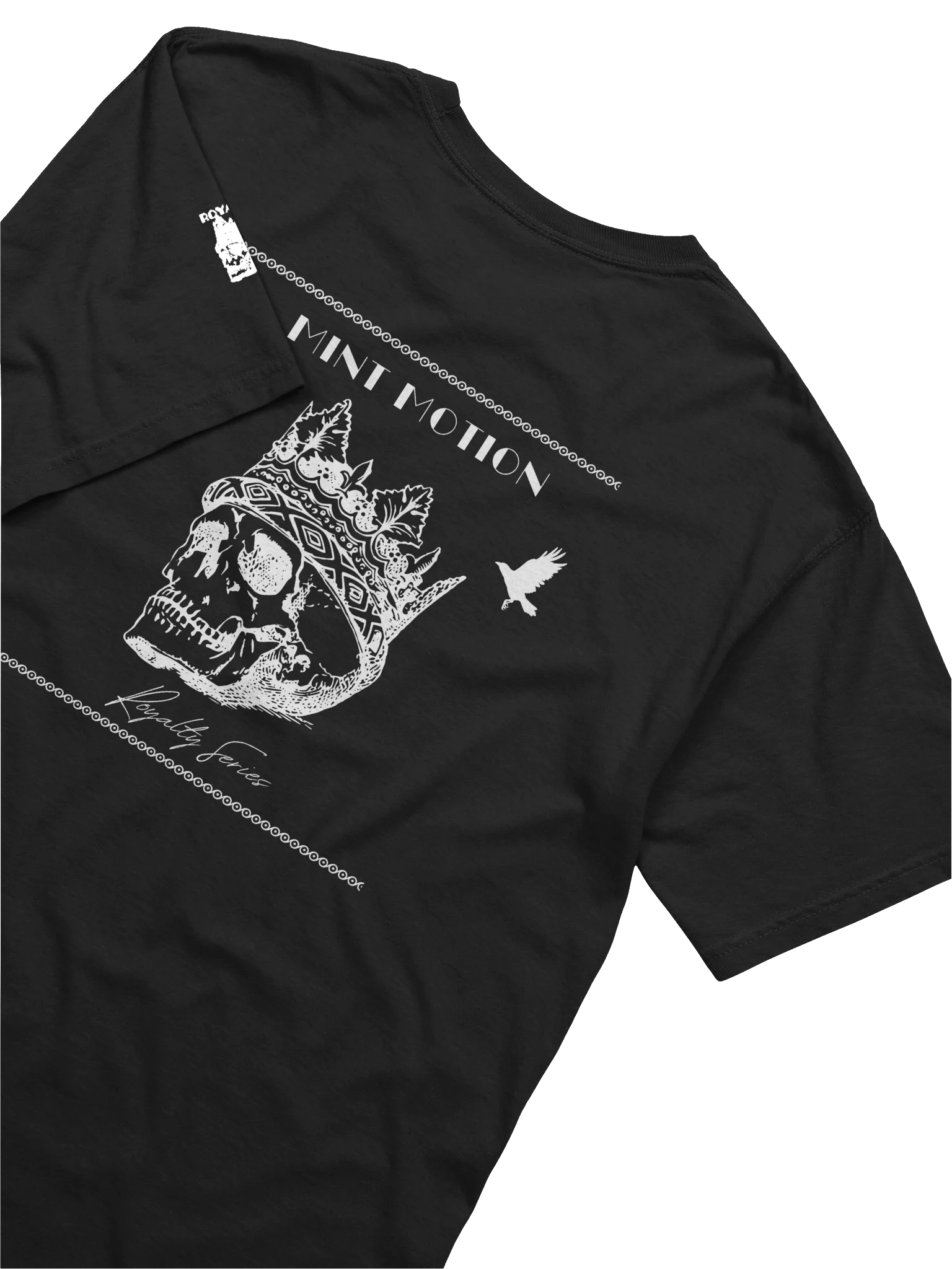 White Print Royalty Series Premium Cotten Tee product image (16)