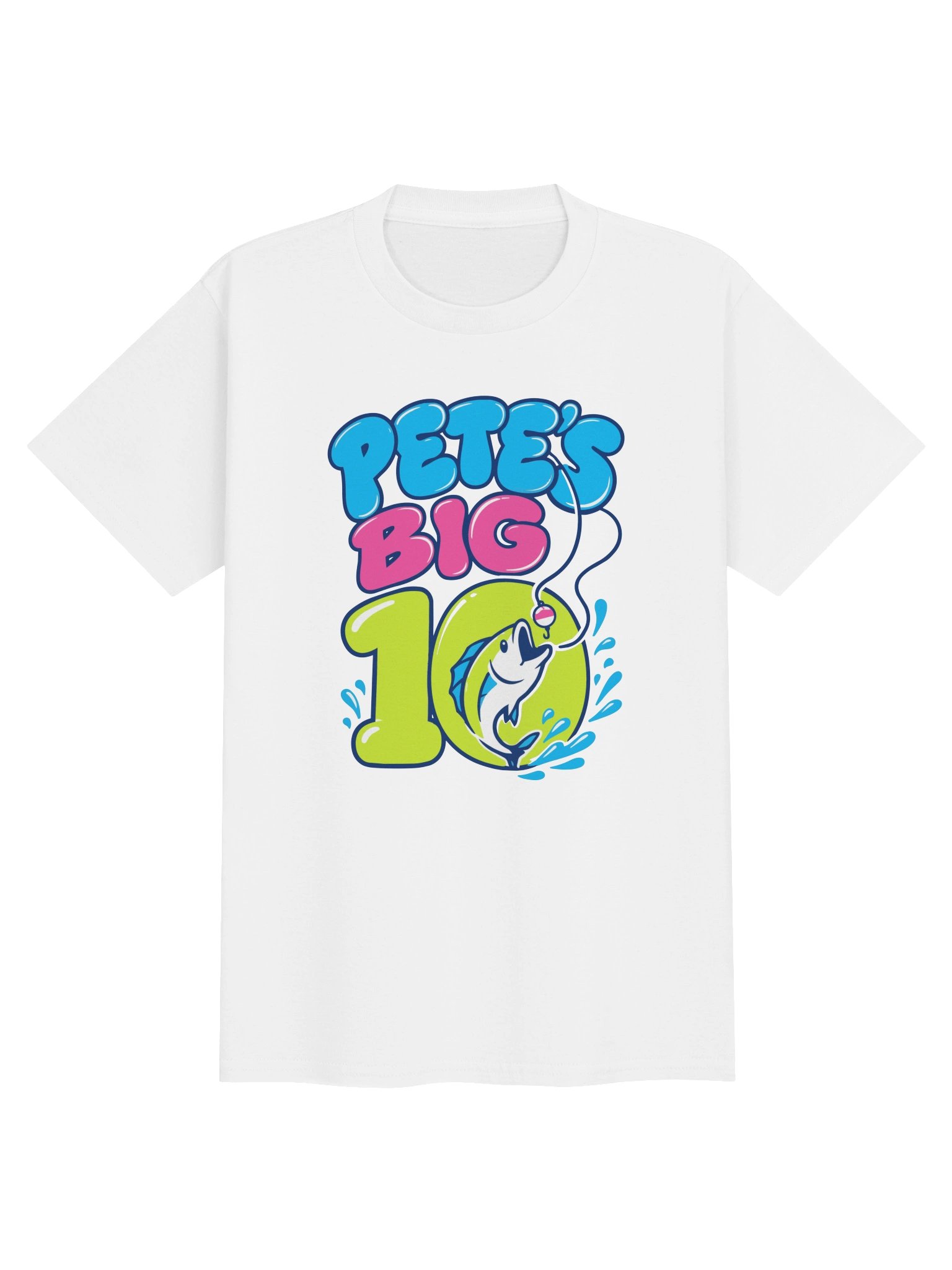 Pete's Birthday Shirt Youth (front only) product image (1)