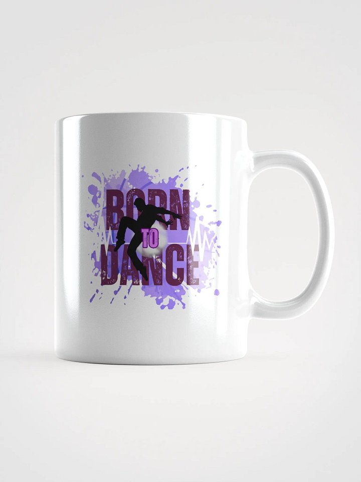 Born to Dance His Silhouette + Rainbow Create Greatness Mug product image (1)