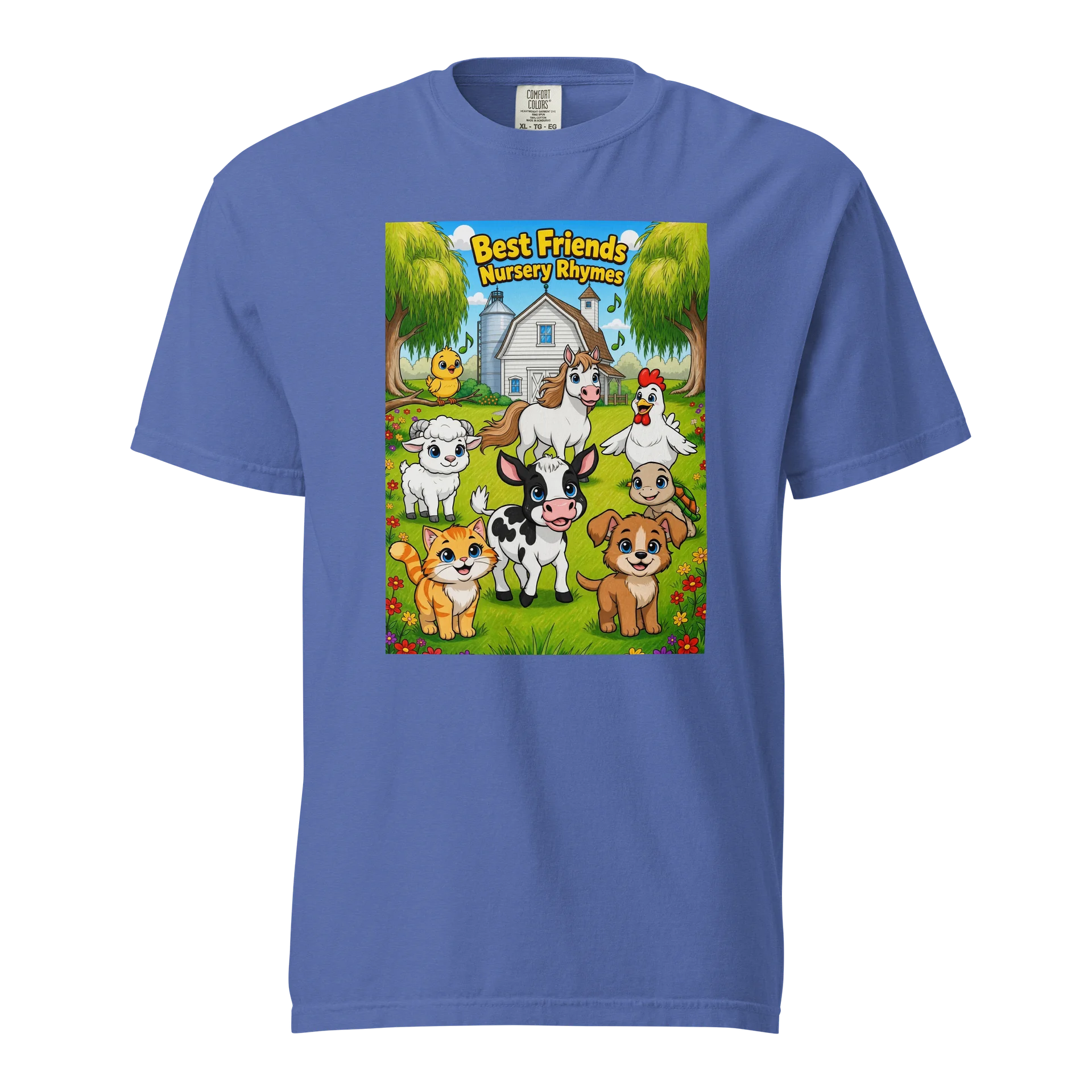 Best Friends Nursery Rhymes Adult T-shirt product image (1)