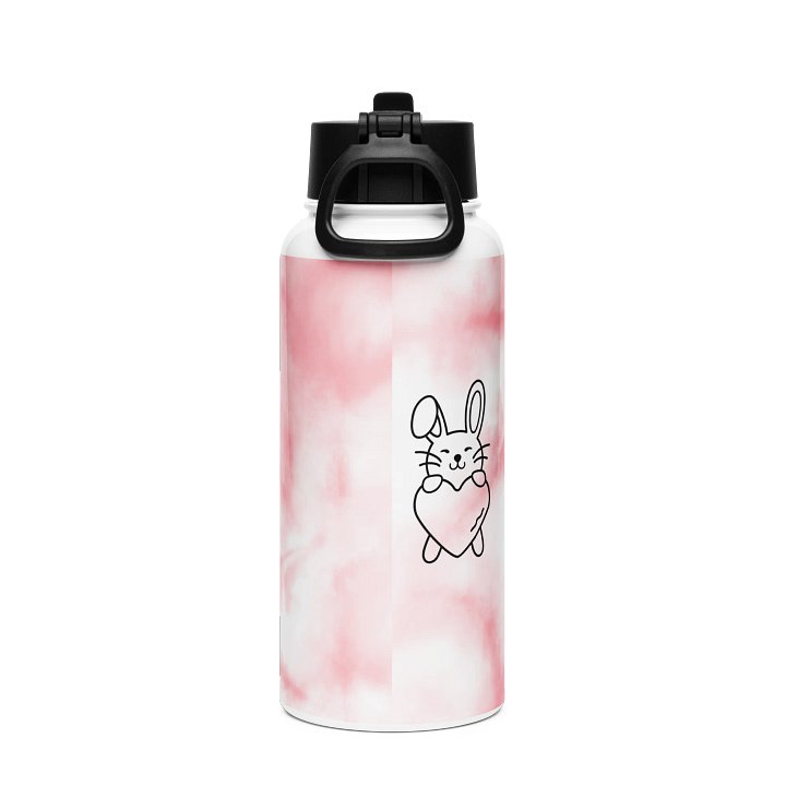 LNW Strawberry bunny Stainless Steel Water Bottle product image (2)