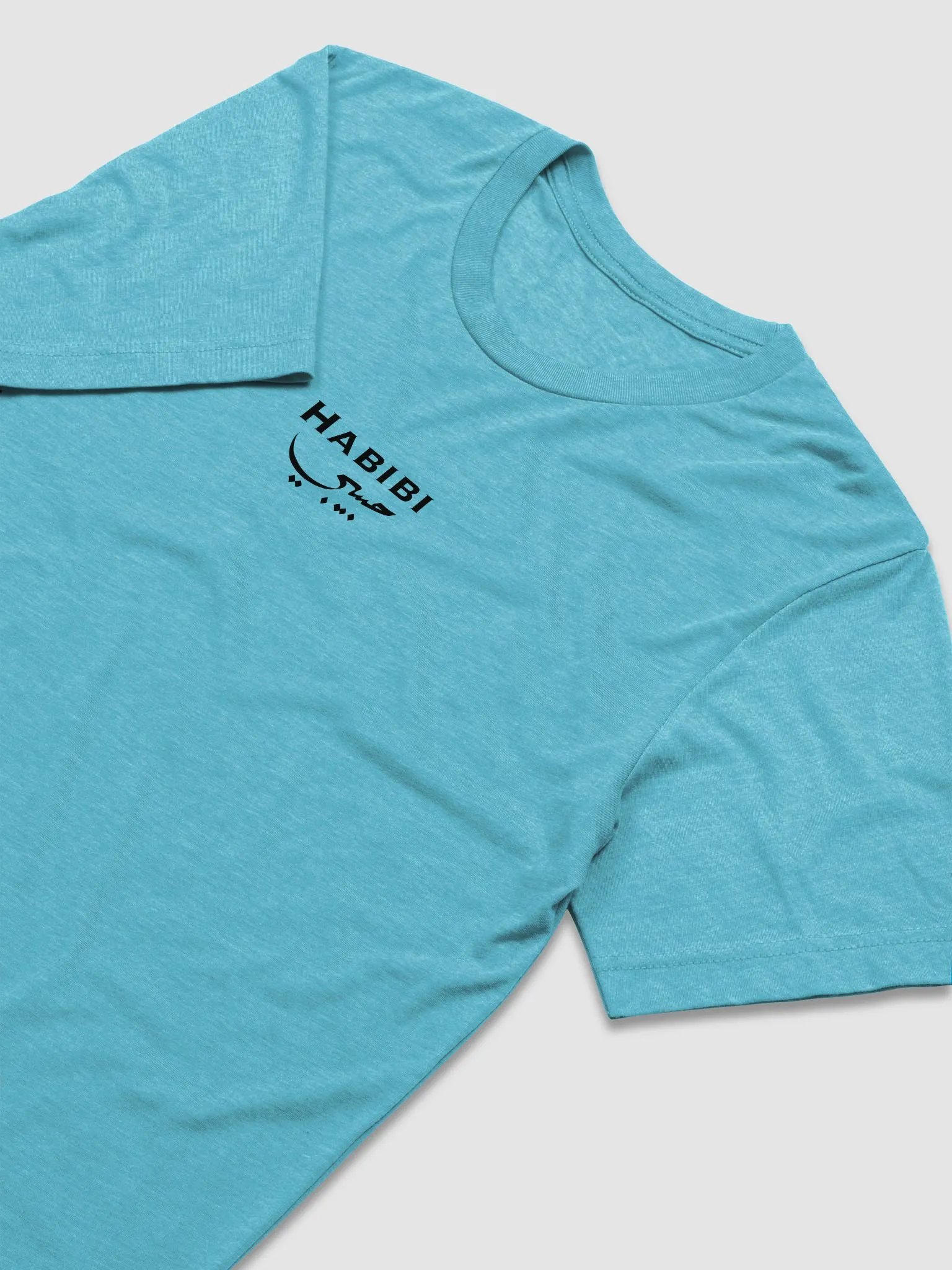 Habibi Black Text Shirt product image (25)