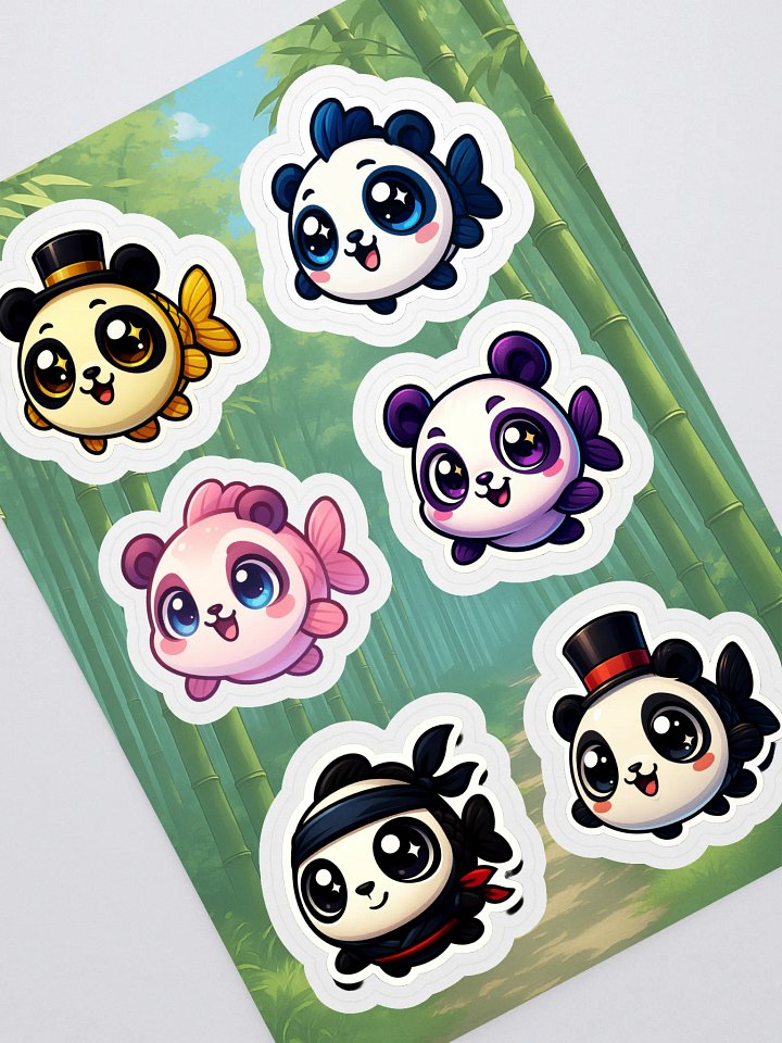 Forever Friend SirPandaddy Sticker Sheet product image (1)