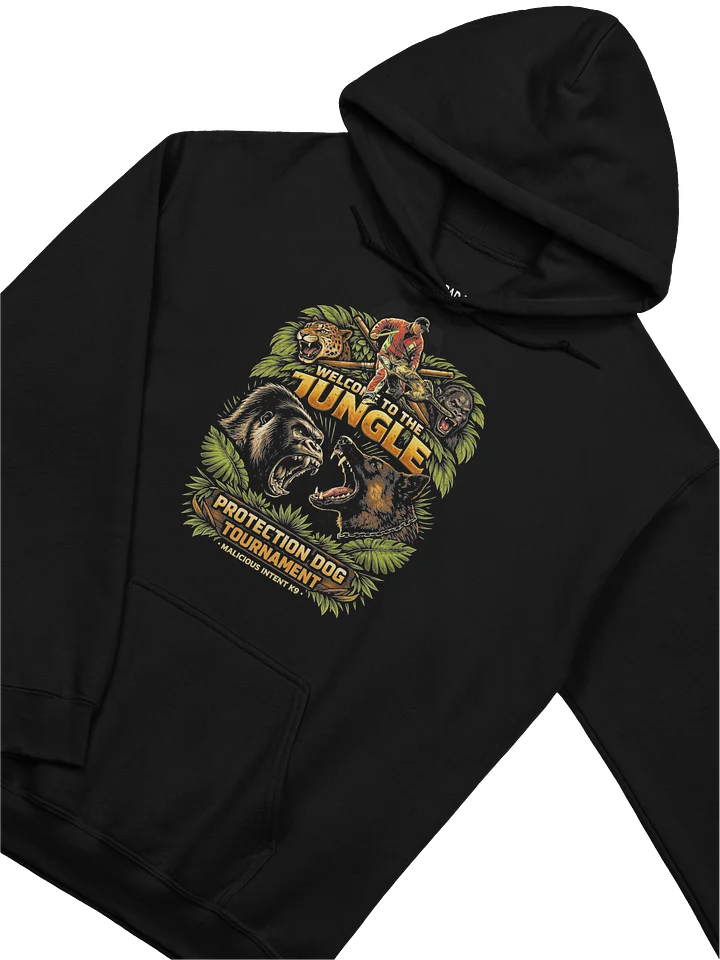 Welcome to the Jungle Protection Trial - Front Print Hoodie product image (2)