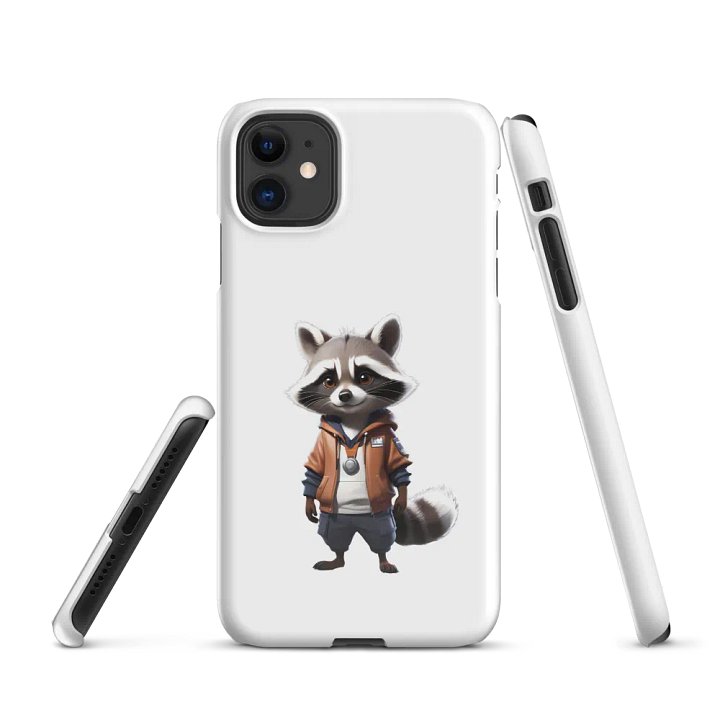 Cool Raccoon Snap Case for iPhone product image (1)