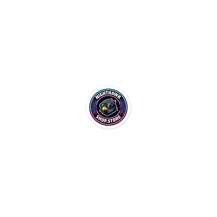 Neon Nighthawk Die-Cut Stickers product image (1)