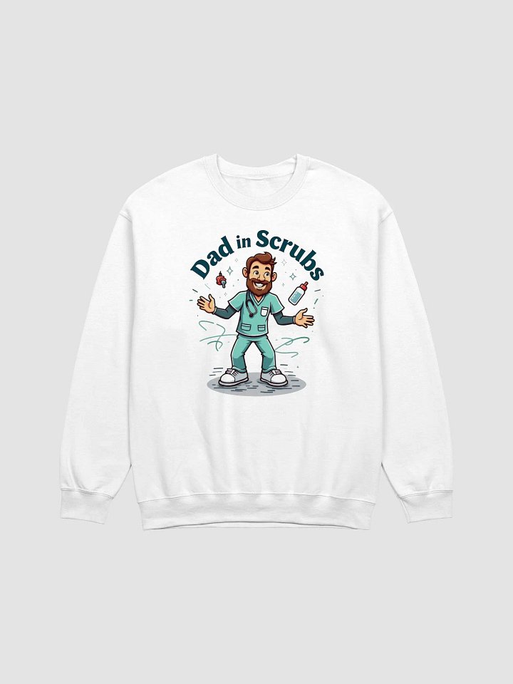 Dad in Scrubs Juggling Joy Sweatshirt product image (4)