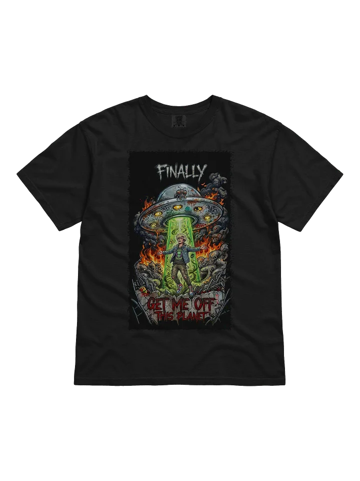 Abducted Cartoon T-Shirt product image (2)