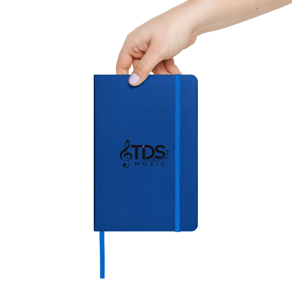 TDS Music Hardcover Notebook - 80 Lined Pages, Elastic Closure, Premium Journal for Creatives product image (8)