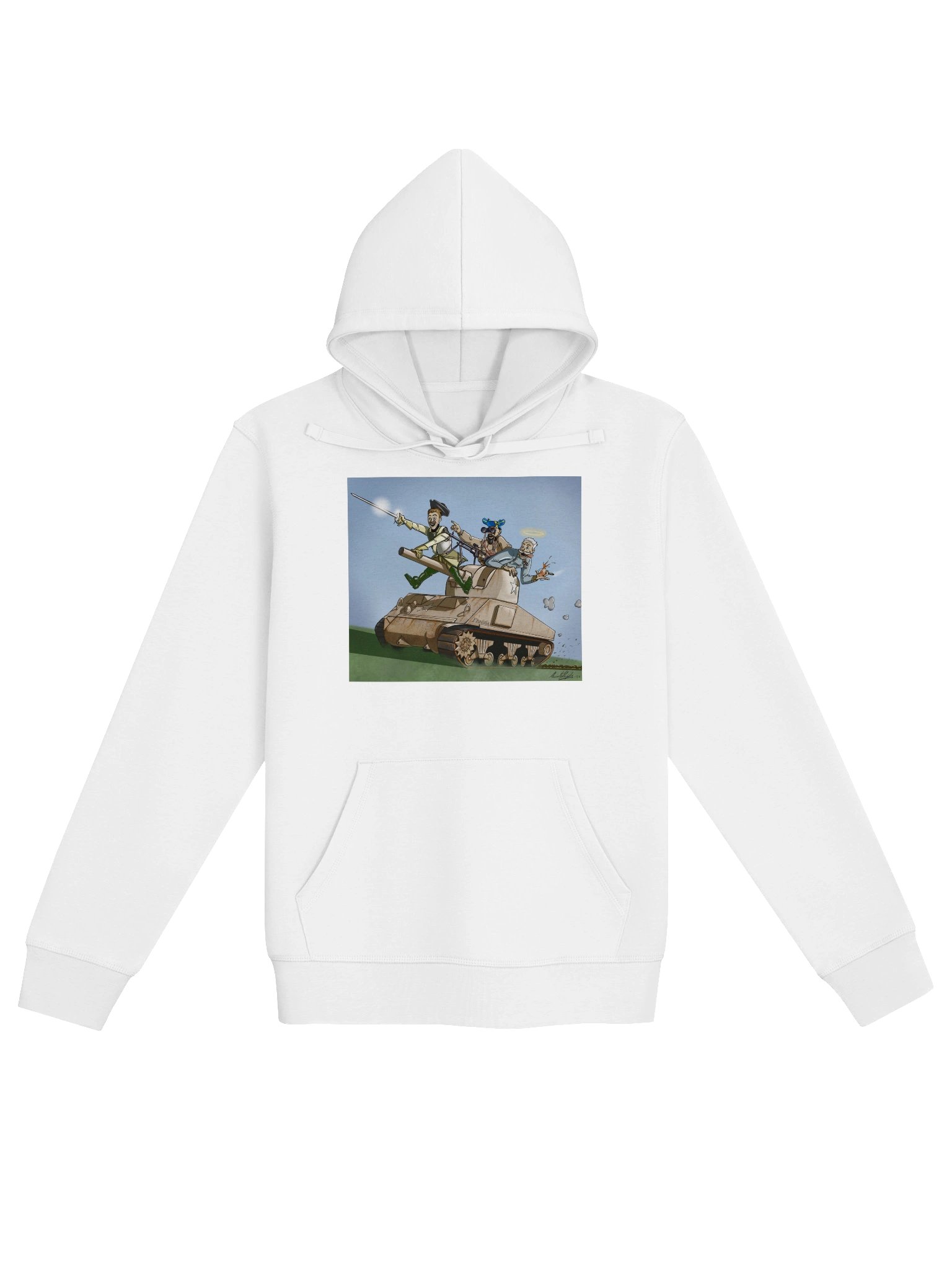 Sankt Conrads lärjungar (Organic Premium Hoodie med bakgrund) product image (1)