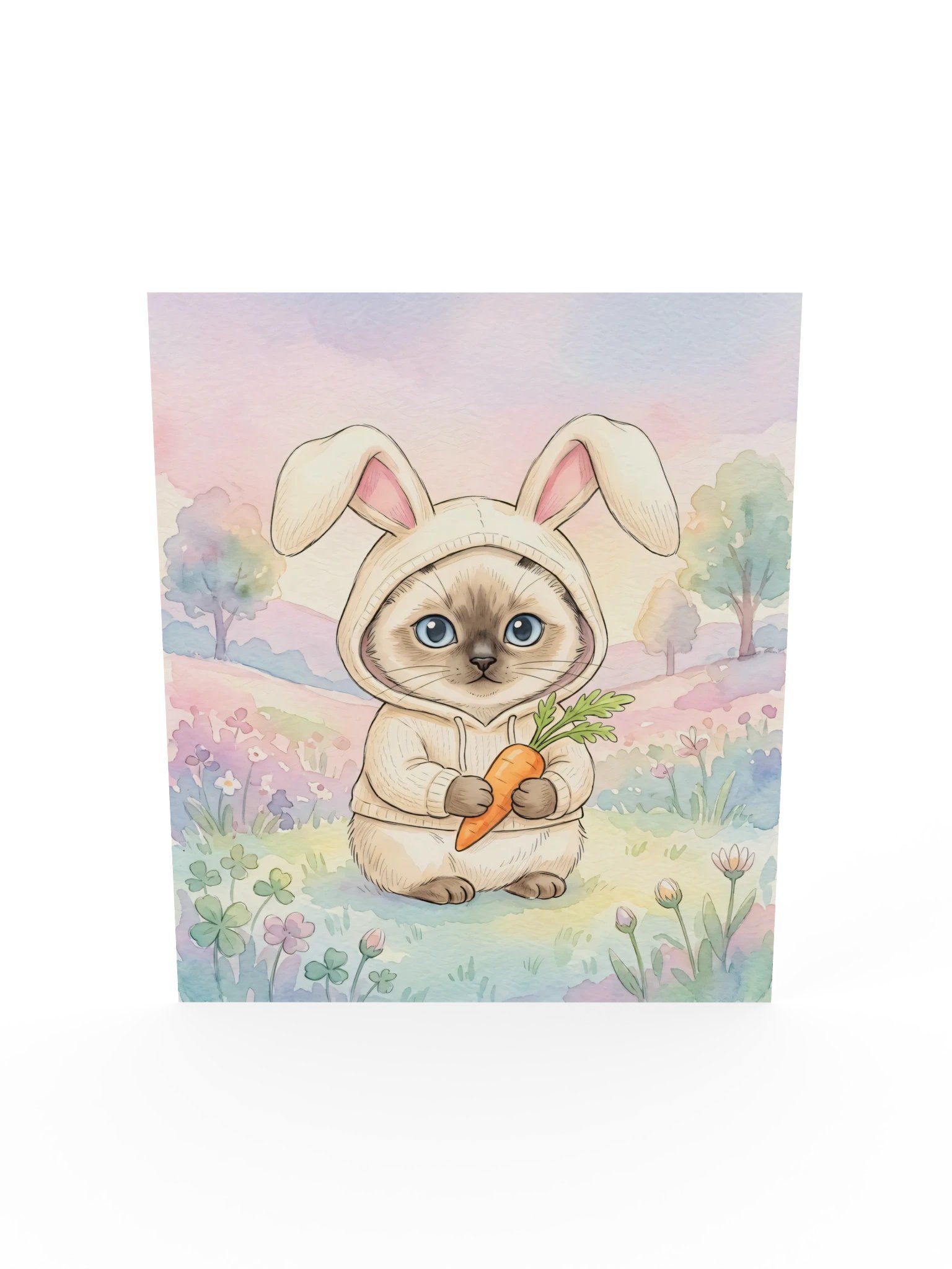 Bunny Hoodie Siamese Poster product image (19)