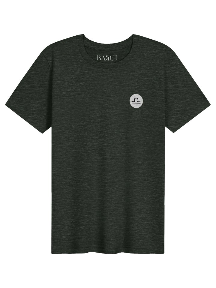 Libra - Gothic Zodiac, Red Graphic on the back T-Shirt. product image (1)