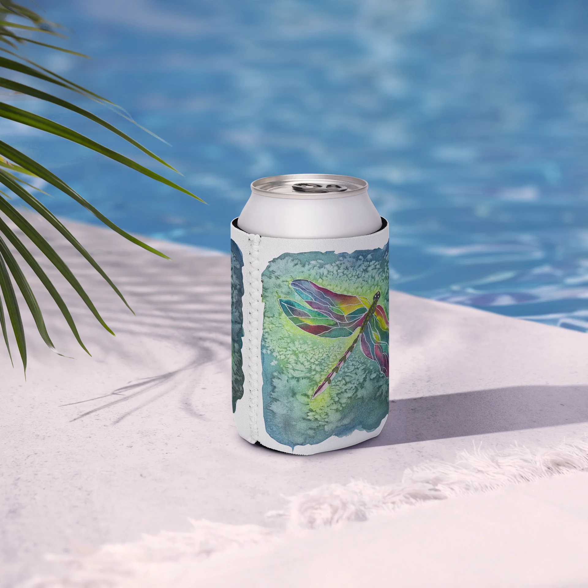 Vibrant Dragonfly Can Cooler product image (7)