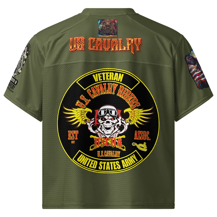 USCRA OD Green Football Jersey product image (2)