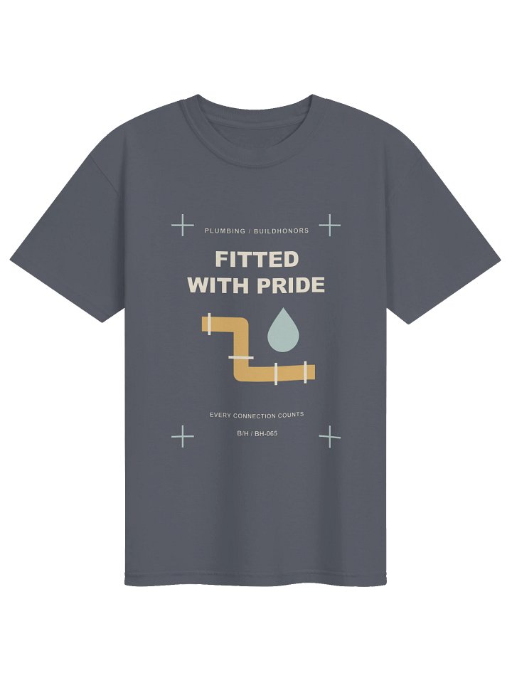 Fitted With Pride supplier garment mockup